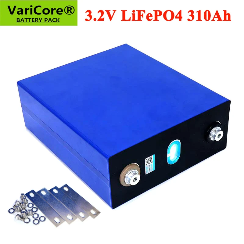 1gb VariCore 3.2 V 310Ah LiFePO4 litija akumulators 3.2 v Litija dzelzs fosfāta akumulatoru 12V 24V akumulatoru inverter transportlīdzekļa RV Attēls 1