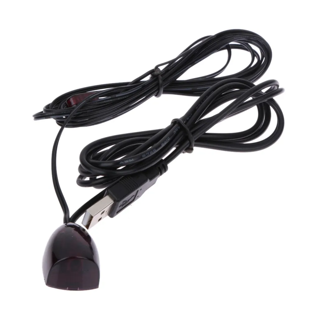 IS Infrasarkanās Tālvadības pults Uztvērēju Extender Emitera Atkārtotājs USB Adapteris Audio/TV/Set Top Box 18-20m Saņem Attālums Attēls 5