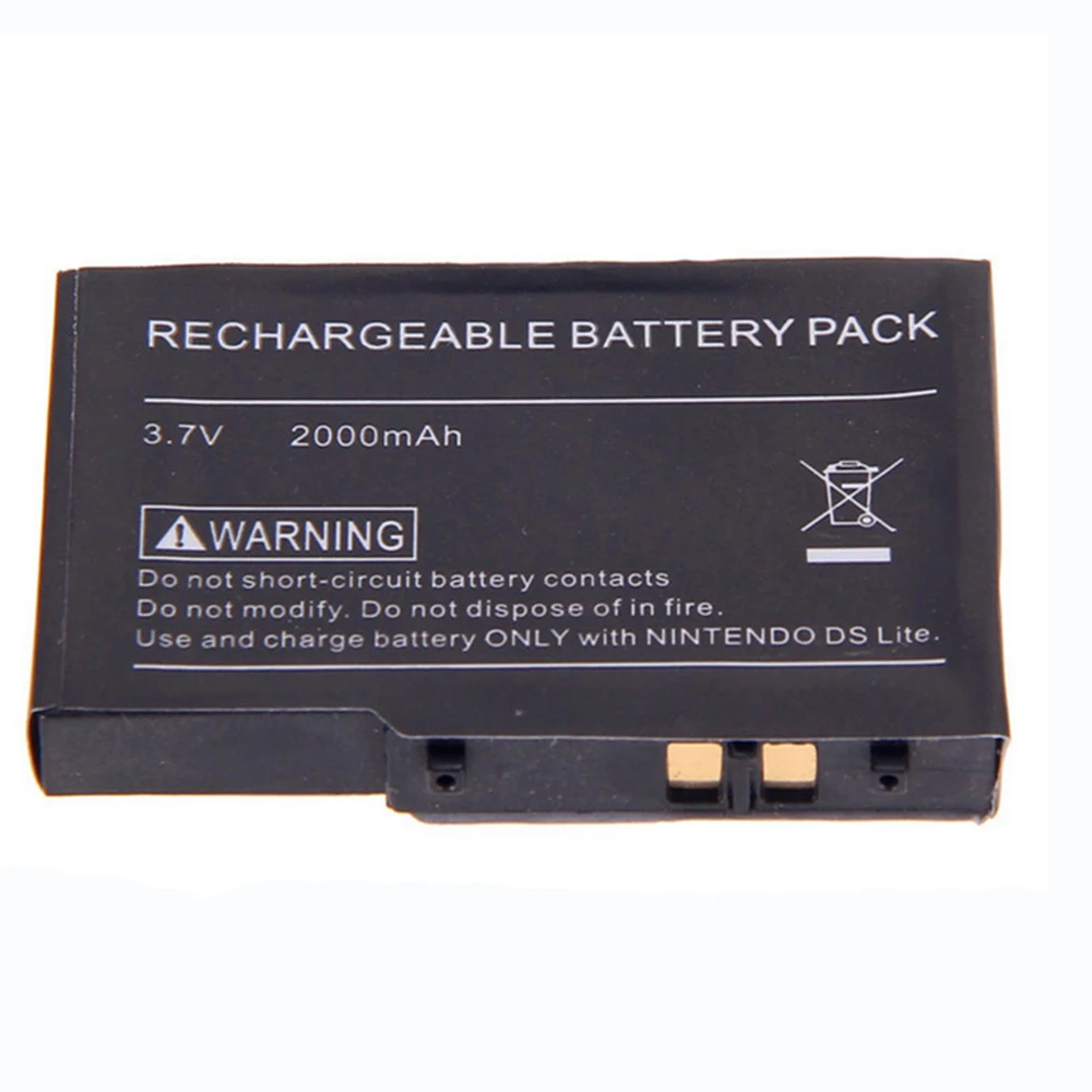 Li-ion Baterijas + Mini Skrūvgriezi par NDS Lite Nintendo DS Lite NDSL Konsoles Rūpnīcas Cenu Vairumtirdzniecība Attēls 2