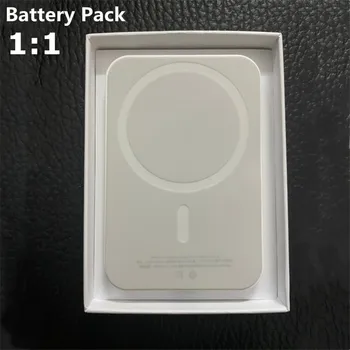 1:1 5000mAh Power Bank Magnētisko Bezvadu Lādēšanas Powerbank Portable Akumulatora Lādētājs PoverBank iPhone 13 12Pro Max Mini