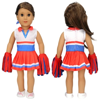 18 Collu Amerikāņu Og Meitene Lelle Kleita 43cm Baby Lelle Apģērbs Rotaļlietas Nēsā Bērniem Meitene Dāvanas