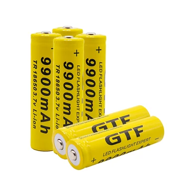 18650 akumulators 3,7 V 9900mAh uzlādējams liion akumulators ar lādētāju Led lukturīti batery litio akumulators+1gb Lādētāju