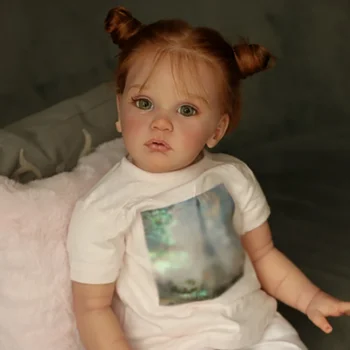 24inch Atdzimis Lelle Komplekts Mattia Jaundzimušais Guļ Baby Soft Touch Nepabeigtu Unpainted Lelle Daļas DIY Roku Lelles Rotaļlietas