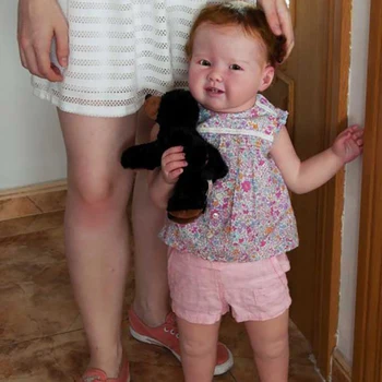 30inch DIY komplektu Milzīgu Baby Atdzimis Toddler Madeleine Ar Ķermeņa Pilns komplekts nepabeigtu Leļļu Detaļas (Ķermeņa audums+kājas+galvas+acu gabals)