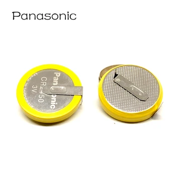4gab/daudz Panasonic CR2450 550mAh Pogu elementu Baterijas 3 V Metināšanas, Lodēšanas Tapām, Bluetooth Pulksteņu Piederumi CR 2450 Monētas akumulators