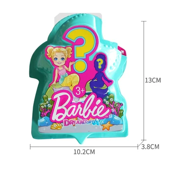 Barbie Dreamtopia Pārsteigums Sirēna Chelsea Lelle Blind Box Rotaļlietas Pārsteigums Sirēna Shell Blind Lodziņā Spēlēt Māja Rotaļlietu Meitenei Dāvanu GHR66