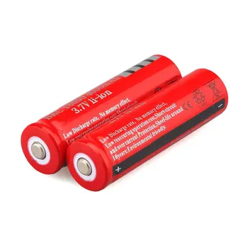 GTF 18650 Akumulators 3,7 V 4000mAh Uzlādējams Li-ion Akumulators LED Torch Flashlight Uzlādējamās Baterijas, akumulators, akumulatoru