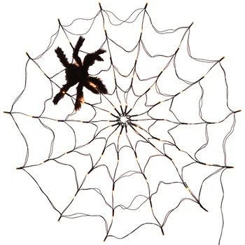 Halloween Led Zirnekļa tīkls, Stīgu Gaismas 5v Tālvadības pults 8 Režīmi Neto Acs Atmosfēru Lampas, Āra, Iekštelpu Puses Dekors Led Gaismas