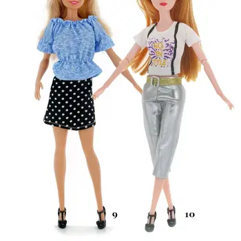 Modes DIY Jaunākās 2021 Lelles Kleita Ikdienas Valkāšanai Lelle Piederumi Meitene Apģērbs
