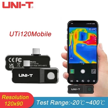 Vienības UTi120Mobile infrared Thermal Imaging Kameras Termometrs Rūpniecības Atklāšanas Āra Novērošanas Medību Izmantot Par Android